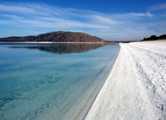 Mavi bir huzur: Salda gölü